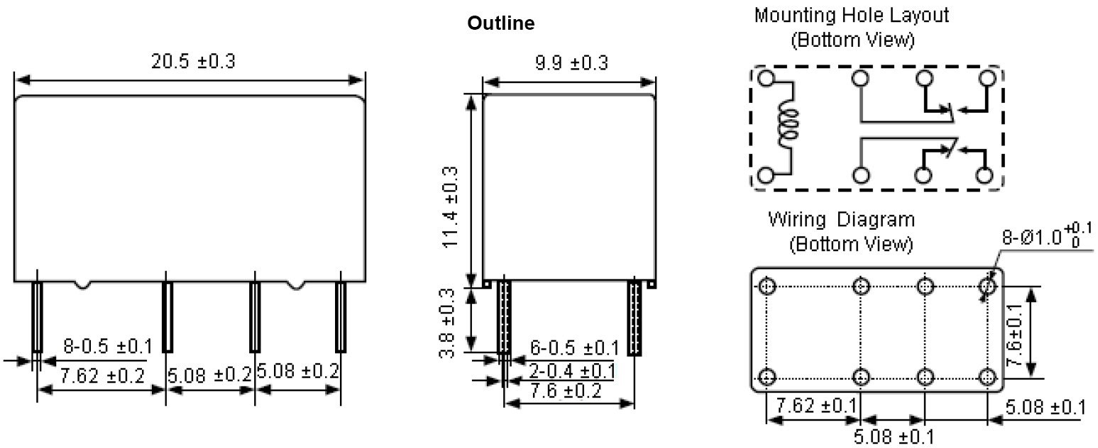 ממסר ממסרים לאלקטרוניקה